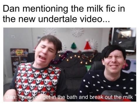 milk fic dan and phil|The Milk Incident: Phan SMUTT EDITION .